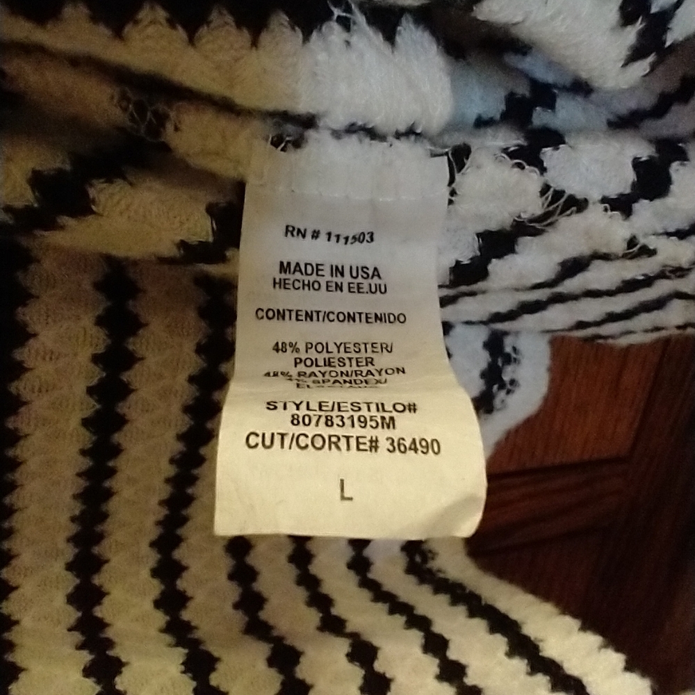 CARDIGAN - Light Weight Knit Cardigan - meraki - size large - Picture 3 of 3